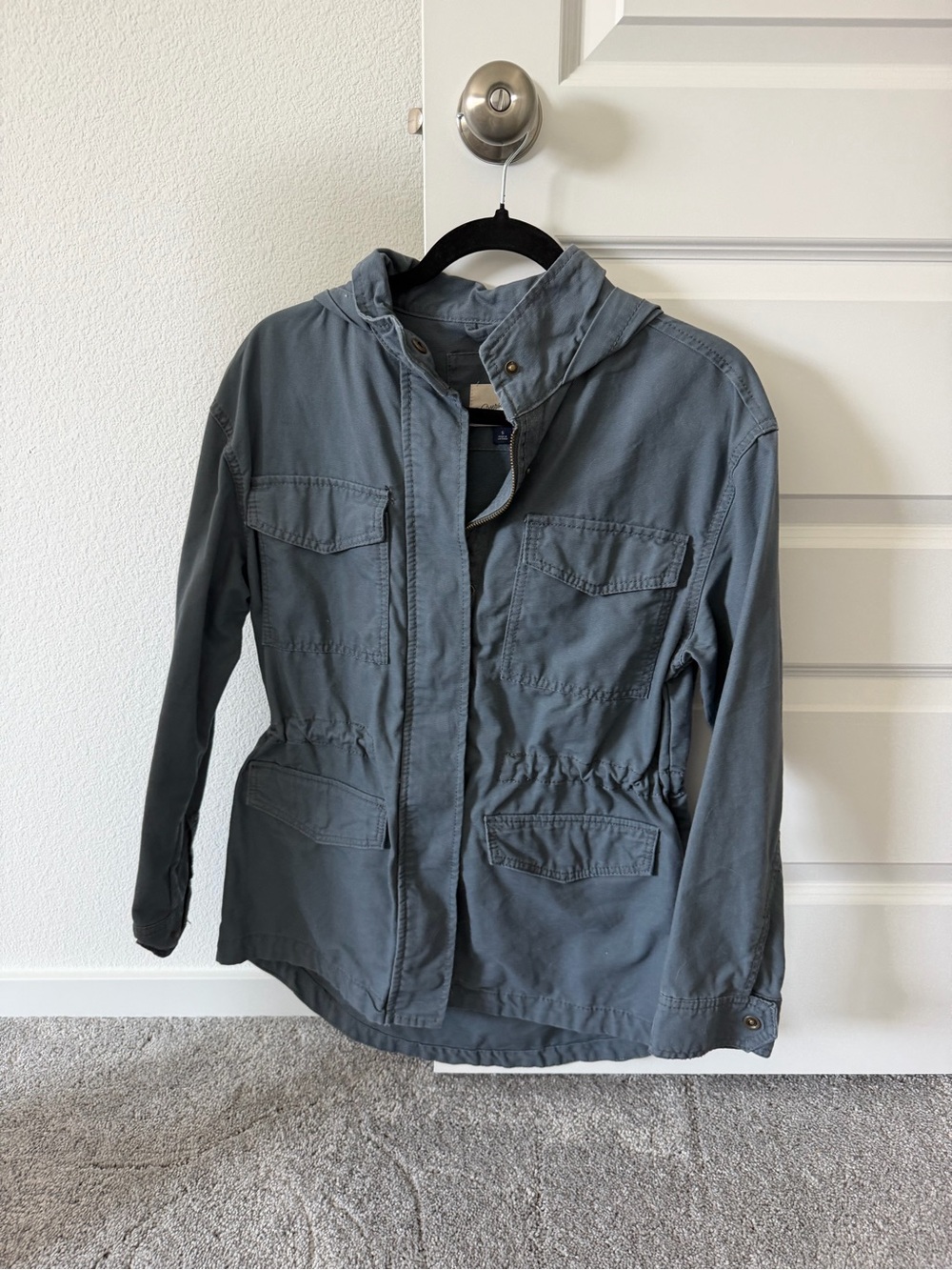 Universal Thread Utility Jacket in Slate Gray